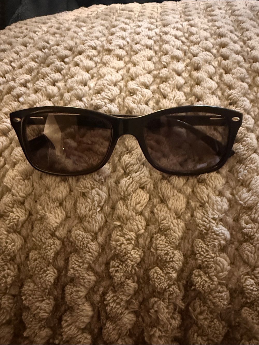 Ray-Ban Classic Black Rectangular Sunglasses